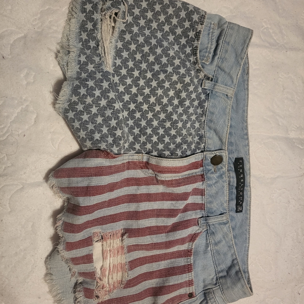 American Flag Shorts
